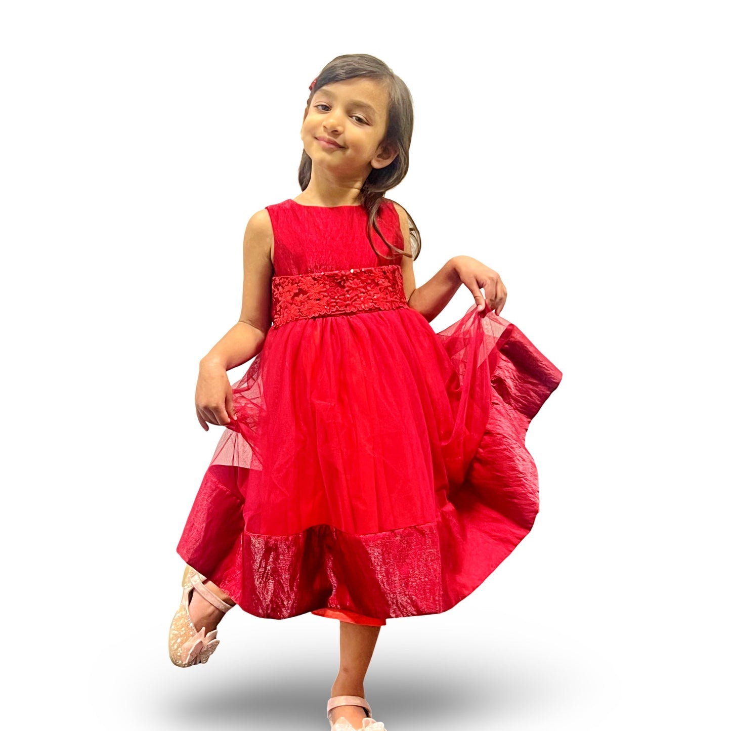 Anna Red Dress