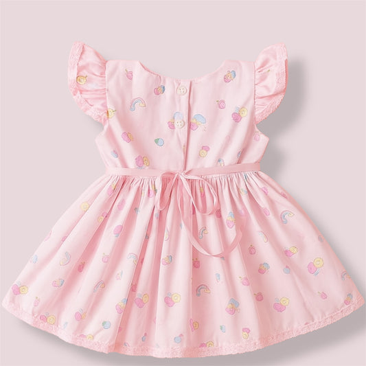 Rainbow Cotton Dress