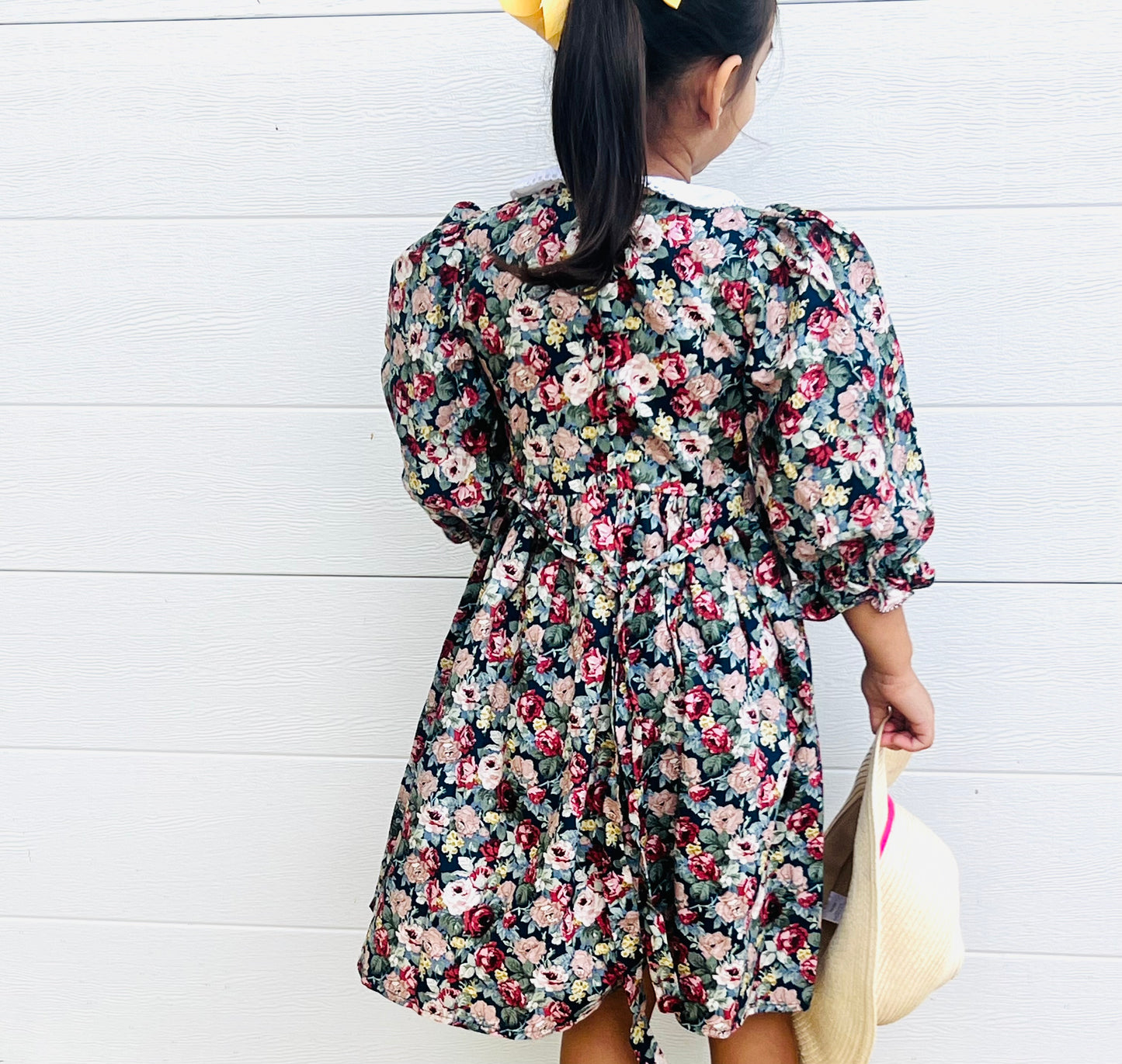 Floral Hand Skock Dress