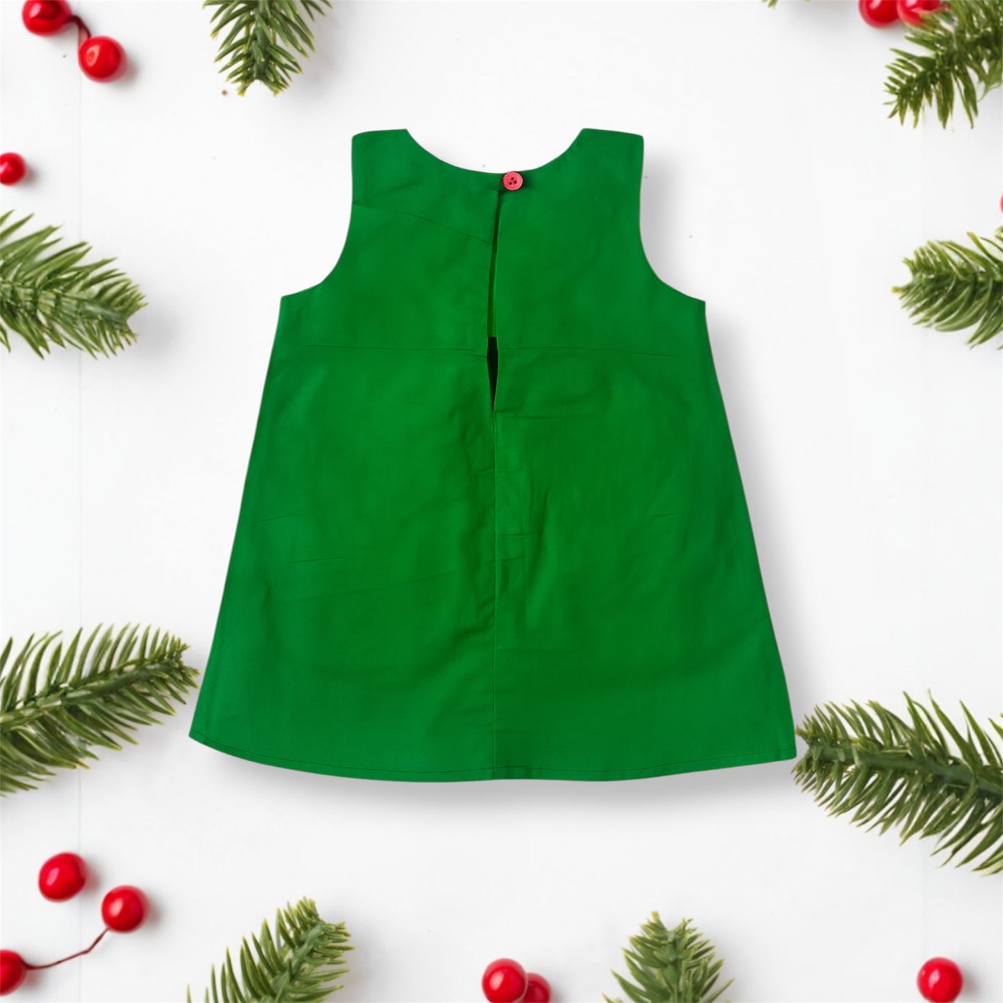 Green Rein Deer Dress