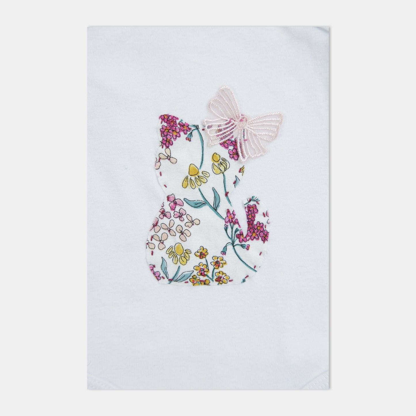 Cat Appliqué Romper