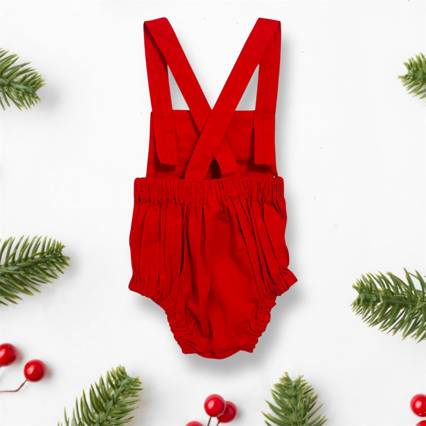 Reindeer Cotton Romper