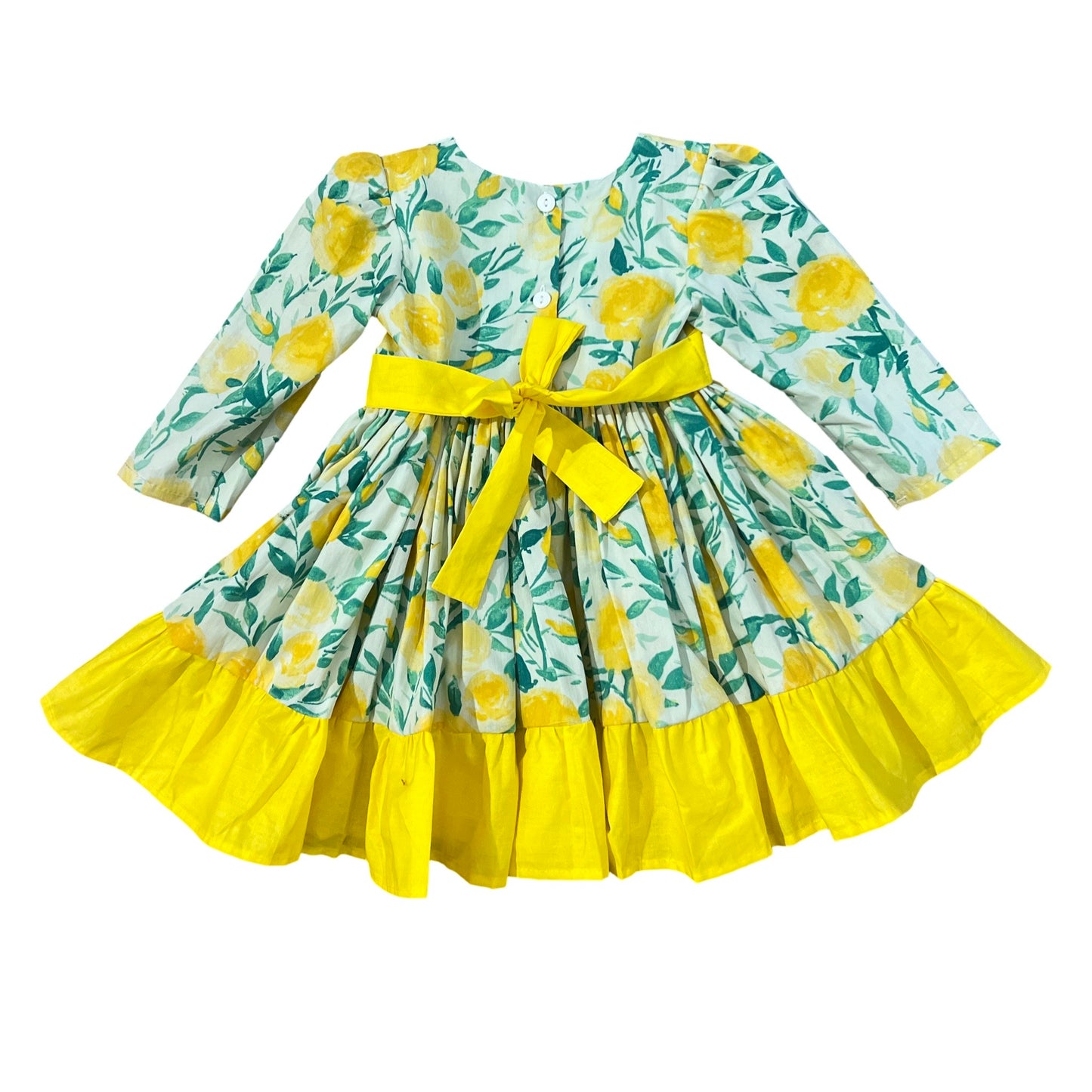 Yellow Cotton Dress
