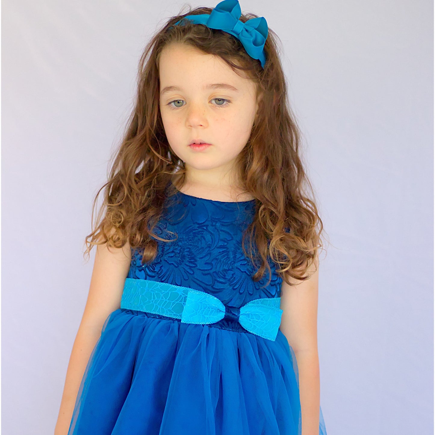 Lea Blue Party Dress