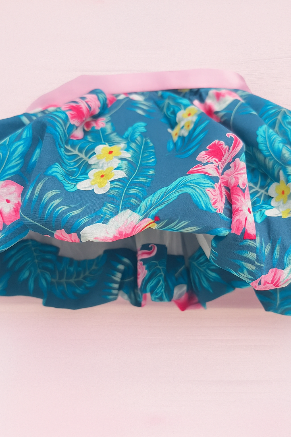 Floral Cotton Balloon Dress for Girls