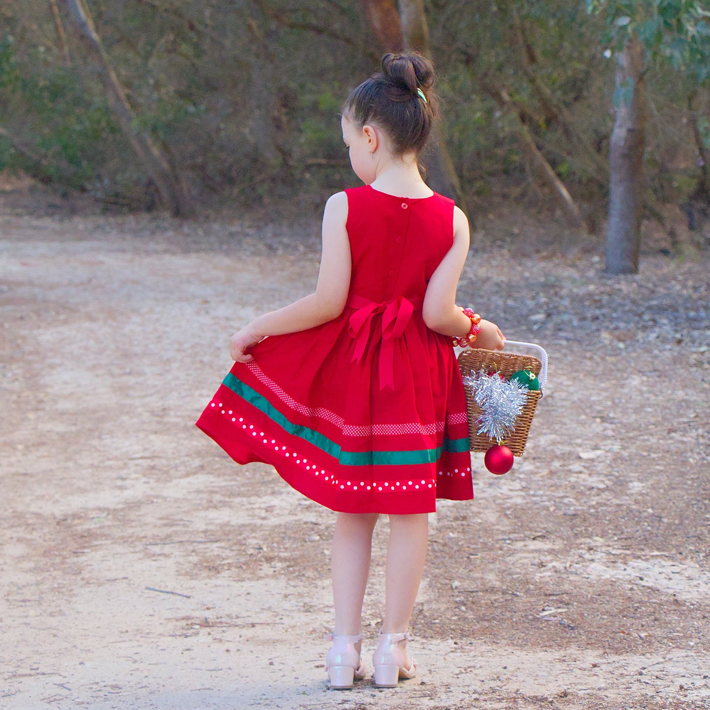Maddison Red Christmas Dress