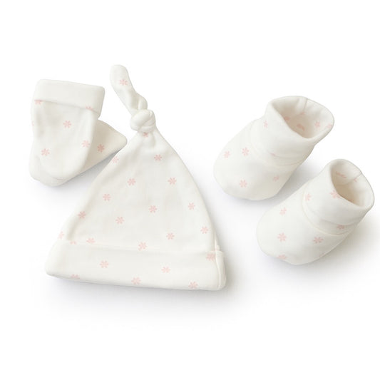 Sweet Floral Newborn Gift Set