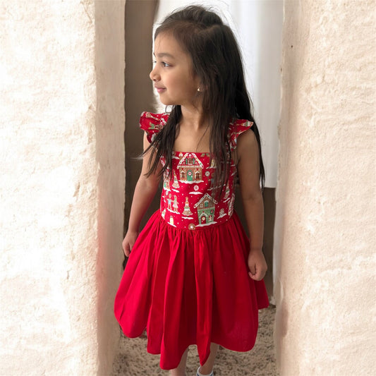 Christmas Baby Doll Dress