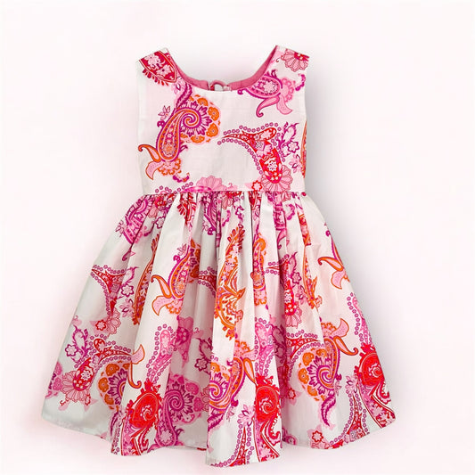 Stunning Paisley & Floral Summer Dress