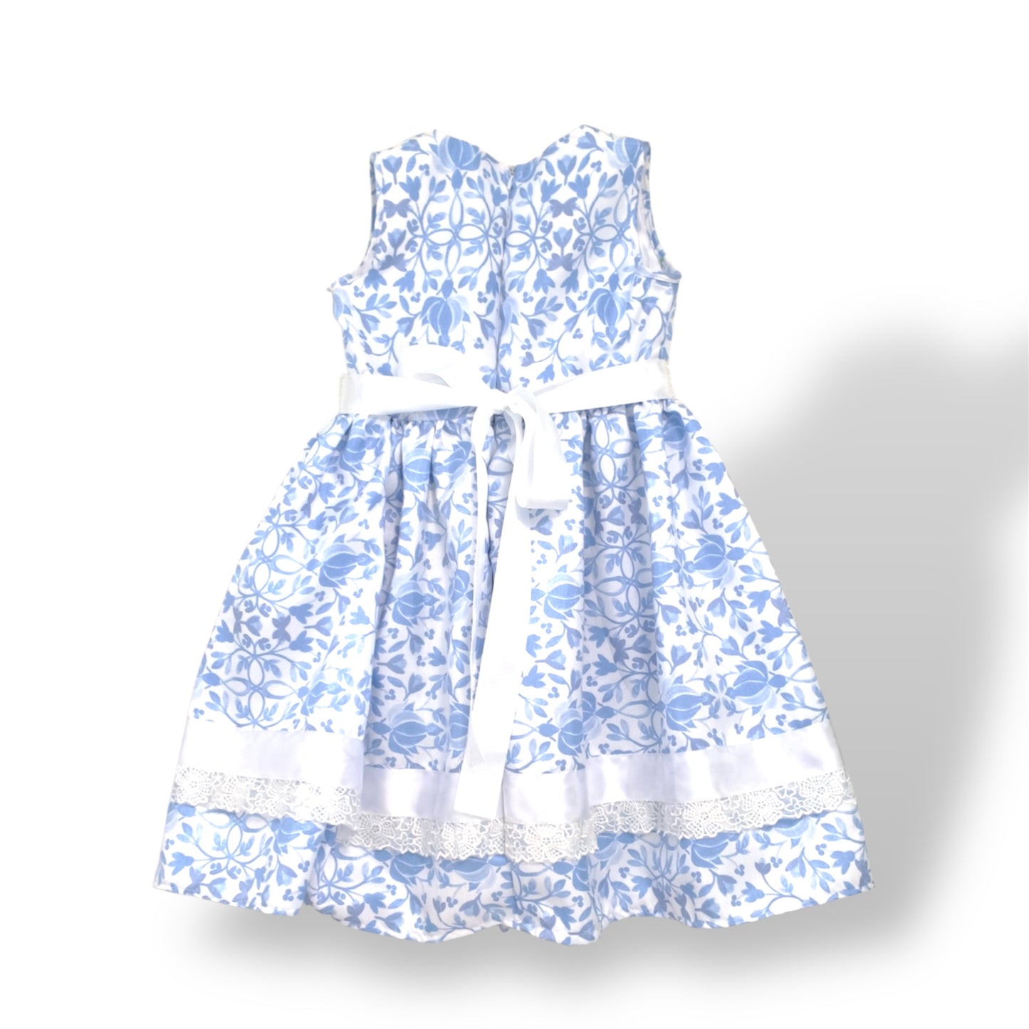 Blue Blossom Statin Dress