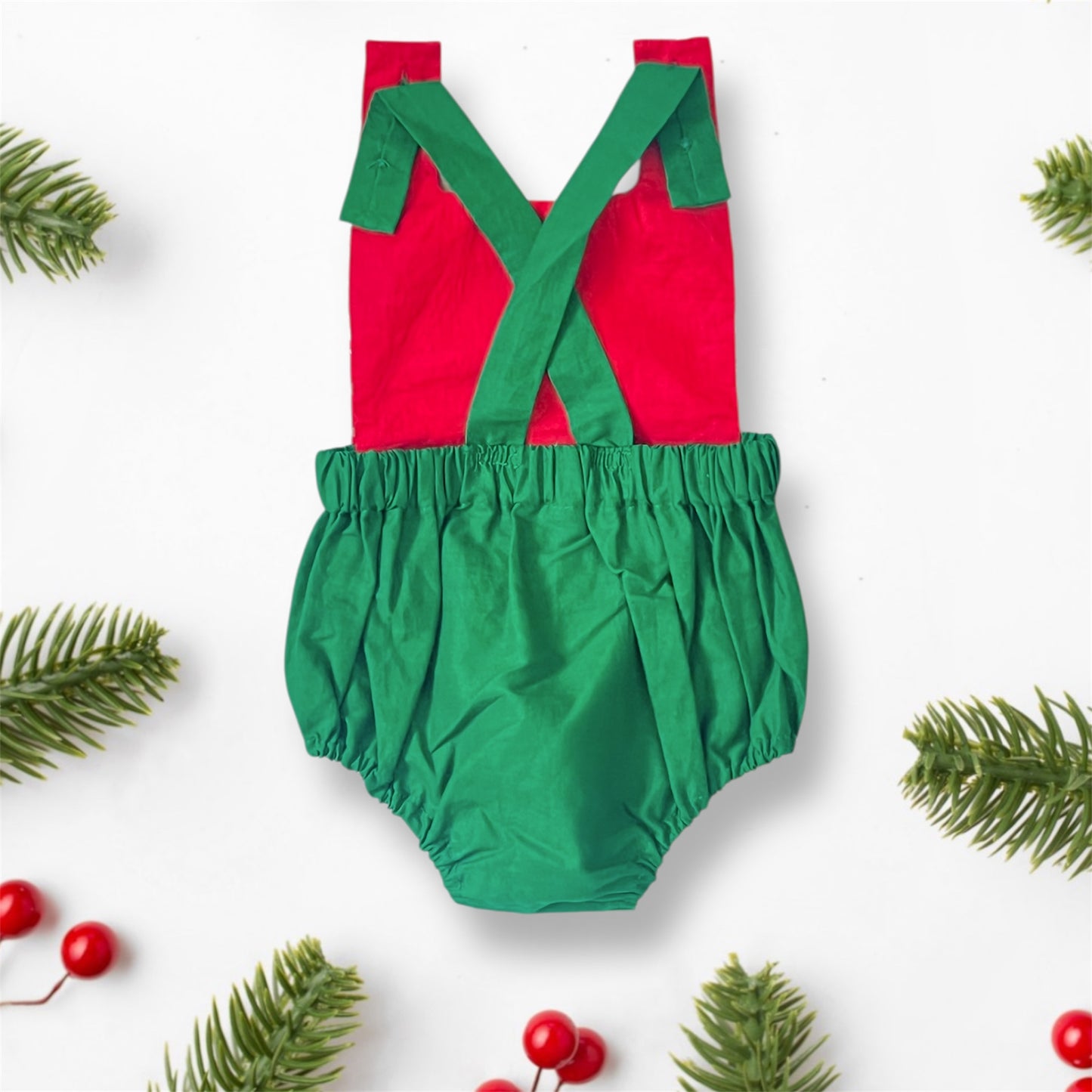 Gingerbread Christmas Romper