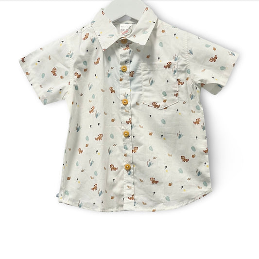 Dog print shirt