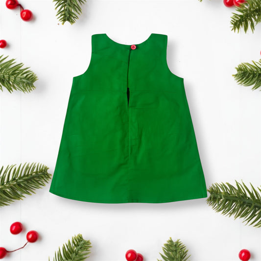 Green Rein Deer Dress