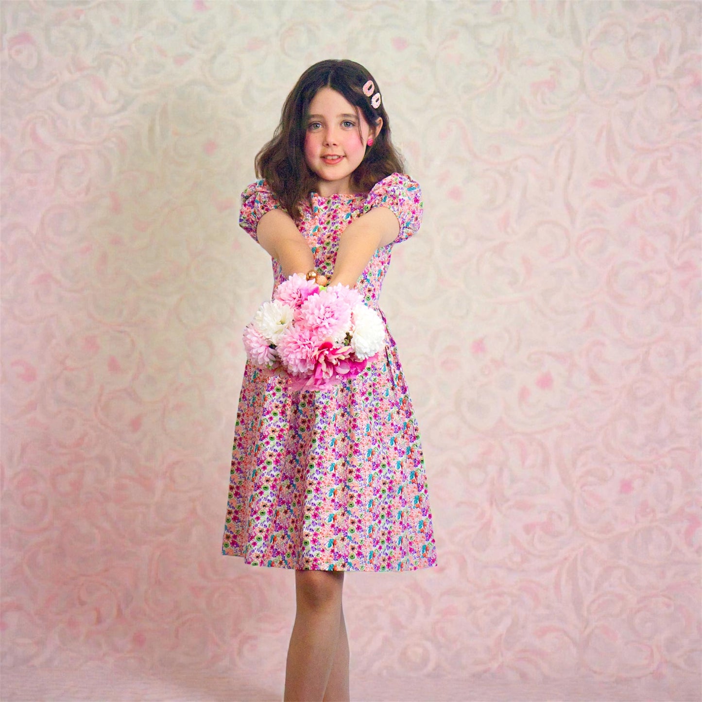 Summer Meadow Cotton Dress