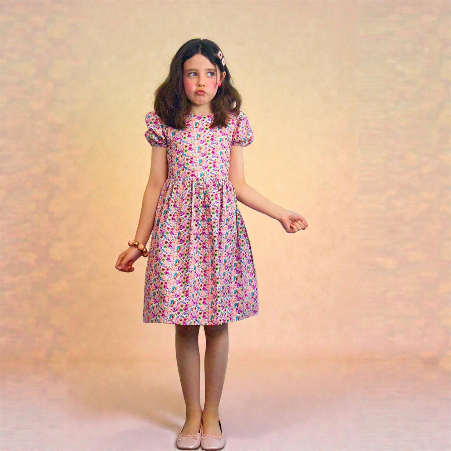 Summer Meadow Cotton Dress