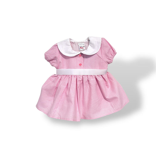 Pink Gingham Dress