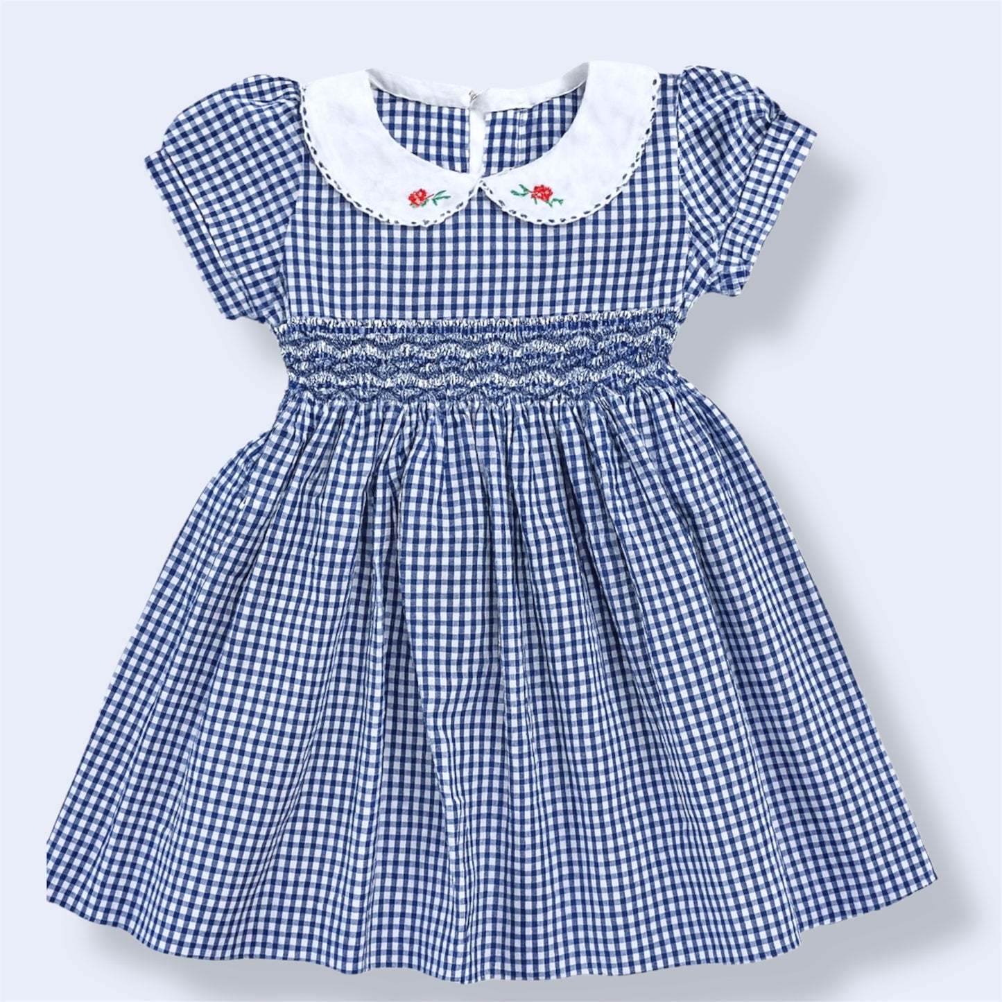 Blue Smock Dress