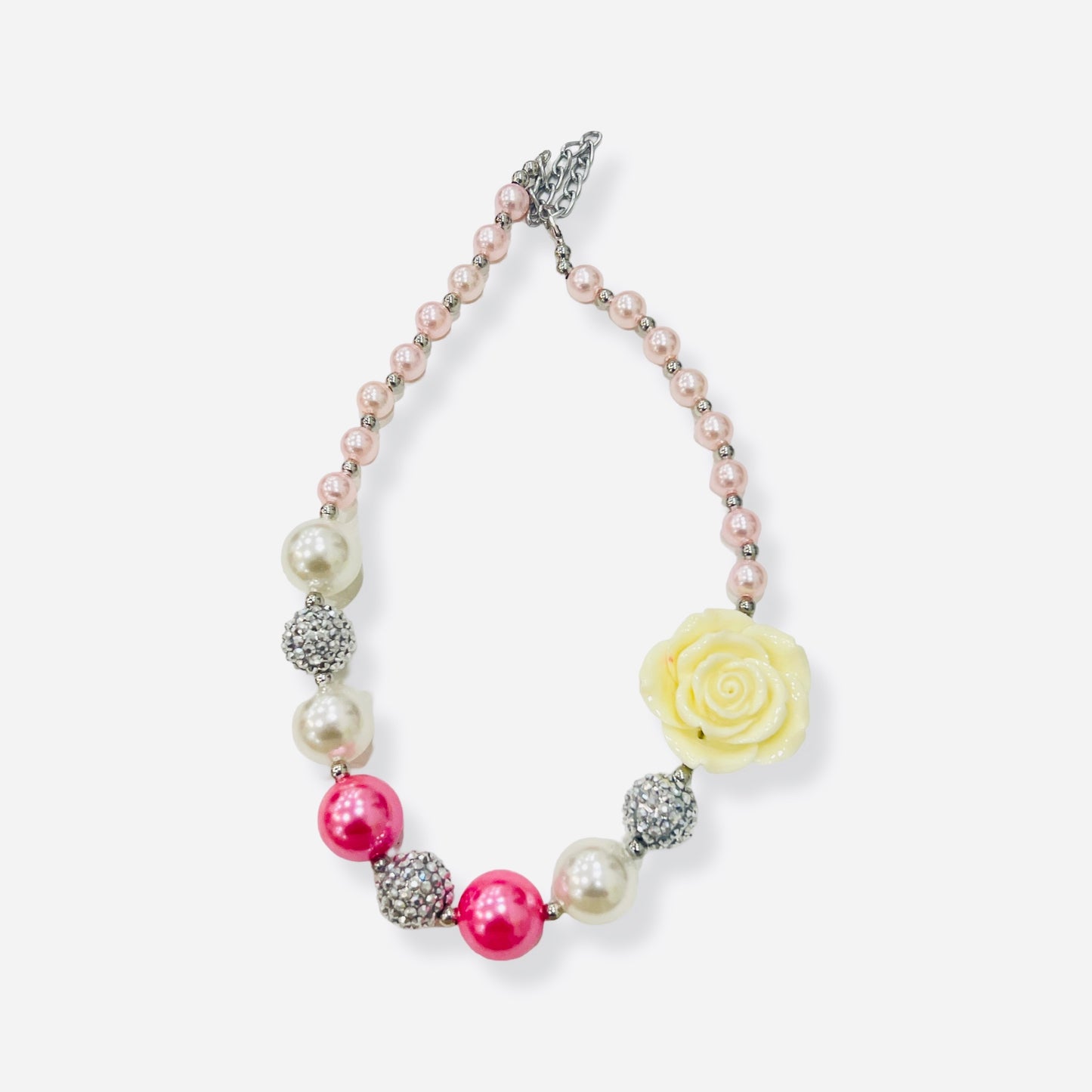 Pink Chunky Necklace