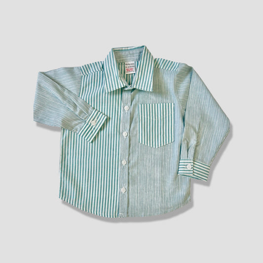 Green Stripe Shirt