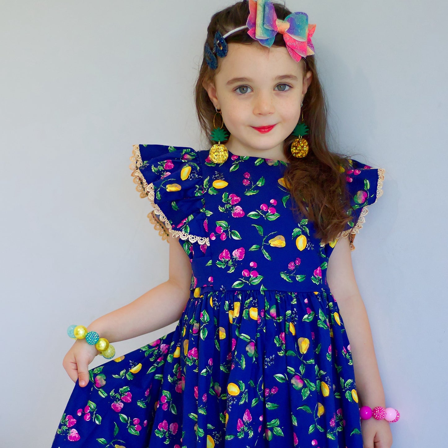 Blue Lace dress